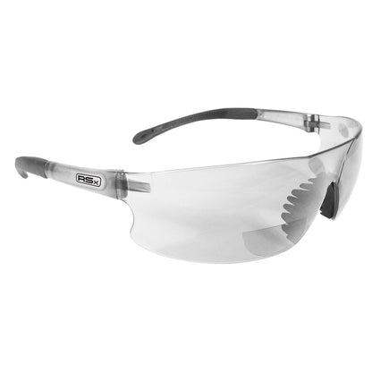 Rad-Sequel RSx™ Bi-Focal - Clear Frame - Clear Lens - 1.0 Diopter