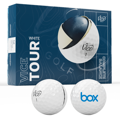 White Vice Tour Golf Balls