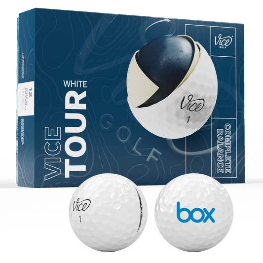 White Vice Tour Golf Balls