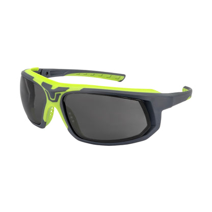 GLYF™ Safety Eyewear with Comfort Soft-Touch Liner - Hi-Vis/Gray Frame, Clear Lens