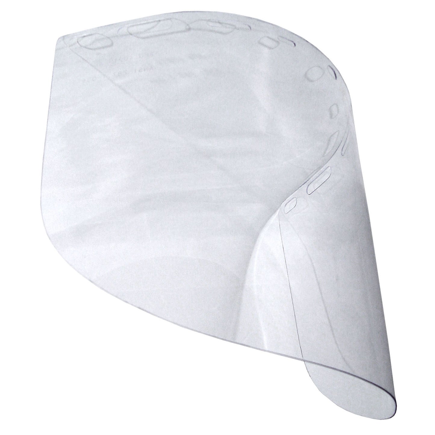 Clear PC Face Shield - .040 x 8 x 15 1/2 Clear PC