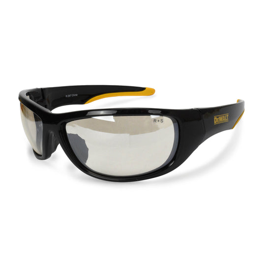 DPG94 Dominator™ Protective Eyewear - Black/Yellow Frame - Clear Lens