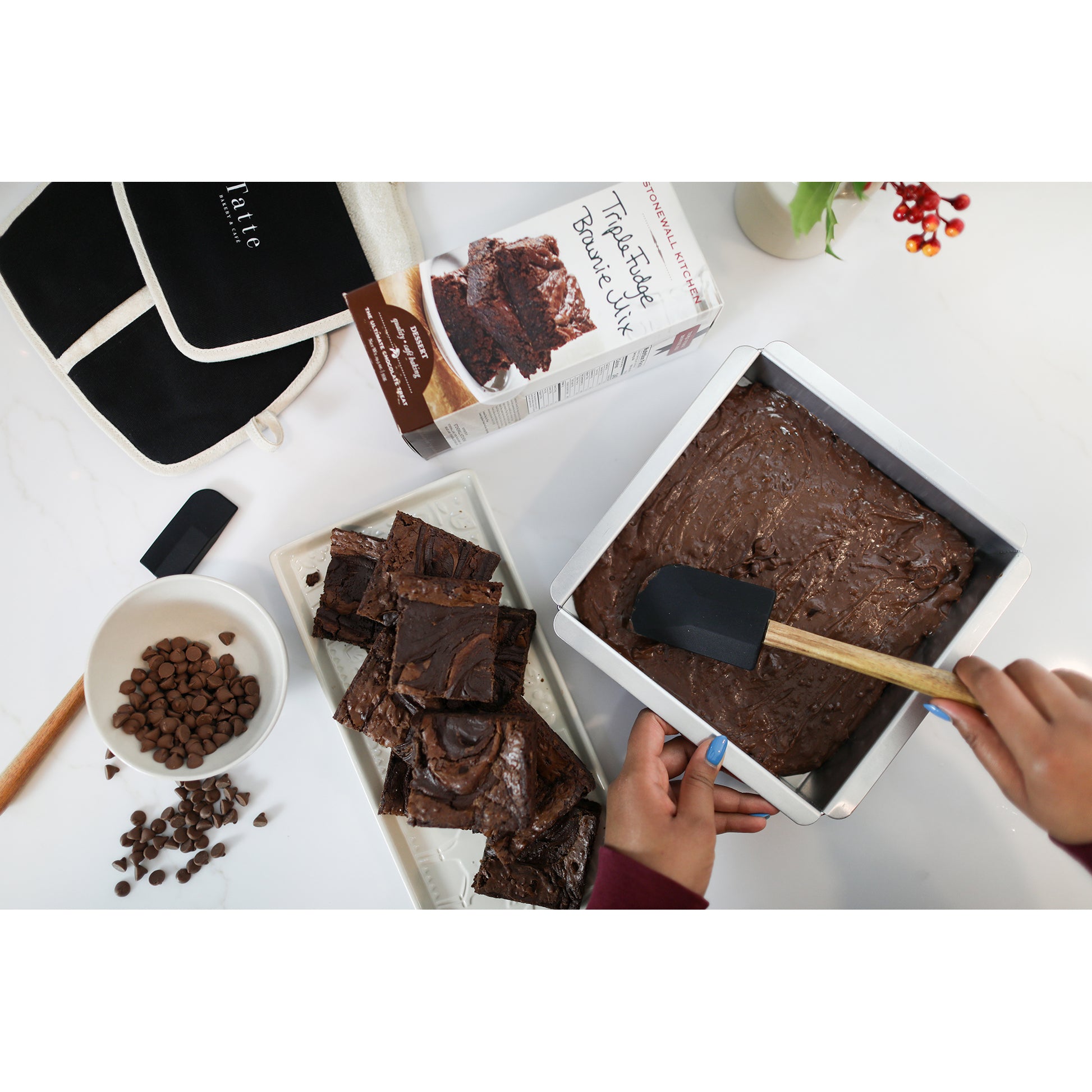 Black La Cuisine Silicone Baking Utensils