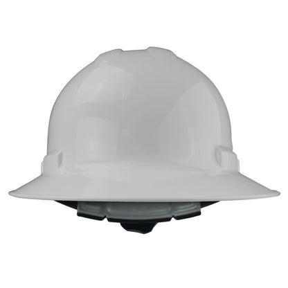 Quartz™ Full Brim 6 Point Ratchet Hard Hat - Dark Gray