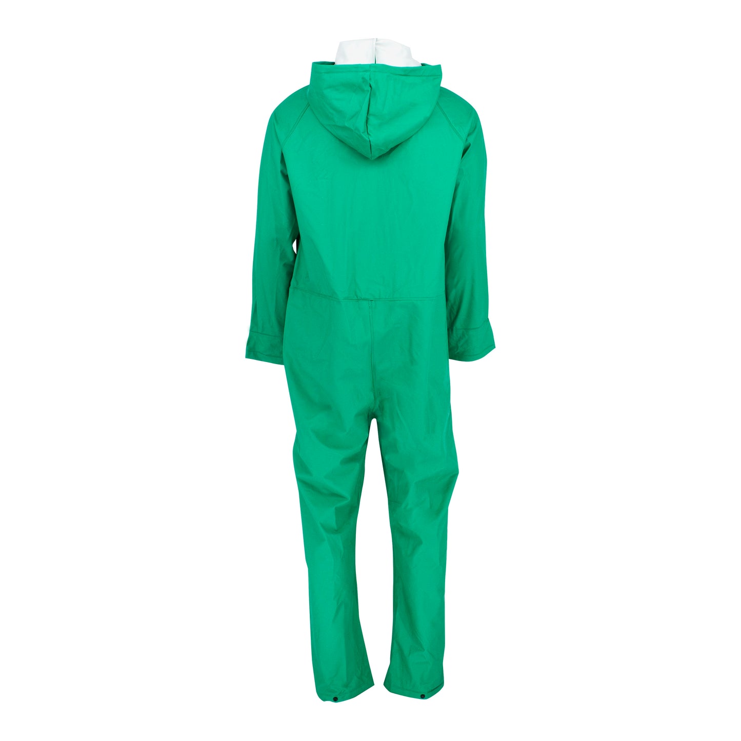 I96ACA Economy Chem Shield Coverall with Hood - Green - Size L