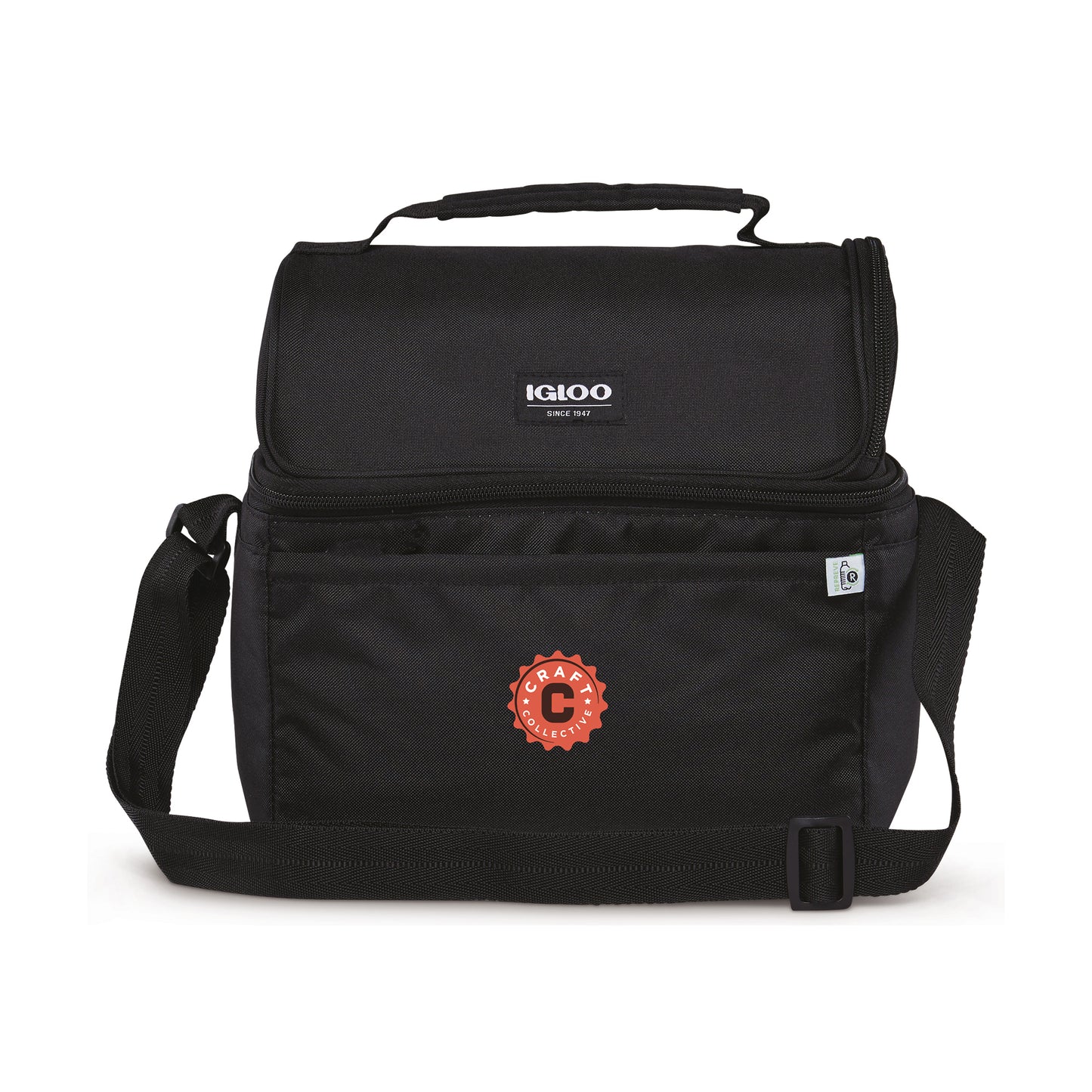Black Igloo® REPREVE Lunch Pail Cooler