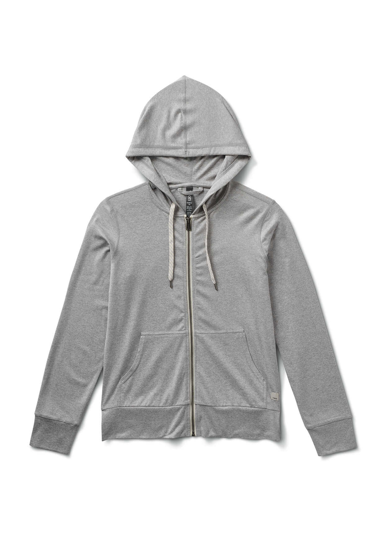 Vuori Women's Halo Performance Hoodie 2.0 - Black Heather - LG