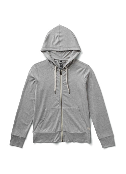 Vuori Women's Halo Performance Hoodie 2.0 - Black Heather - LG