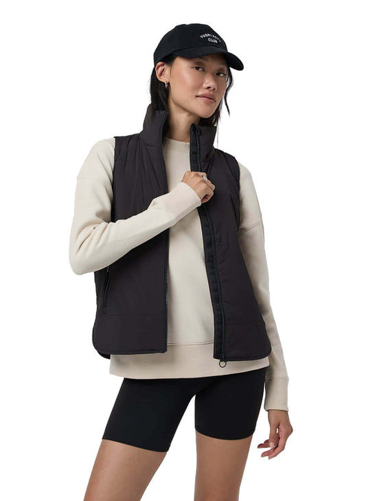 Vuori Women's Canyon Insulated Vest - Black - SM