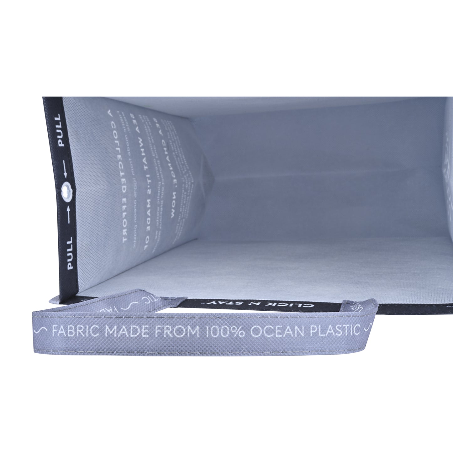 Out of the Ocean® Reusable Large Shopper with Click N’ Stay®