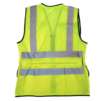 SV59W Ladies Heavy Duty Surveyor Safety Vest - Green - Size 2X