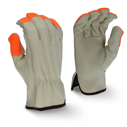 RWG4220H High Visibility Standard Grain Cowhide Leather Driver - Size 2X