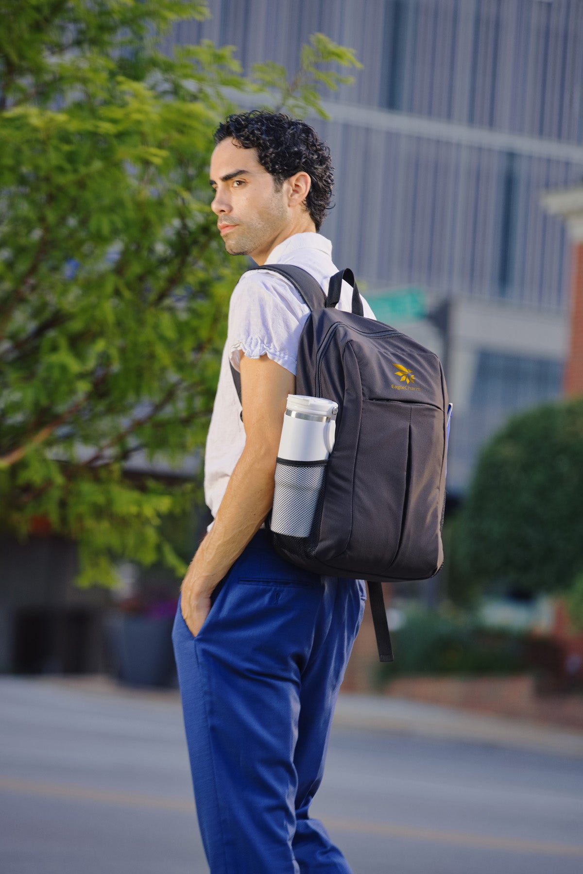 Black Backstreet Urban Backpack