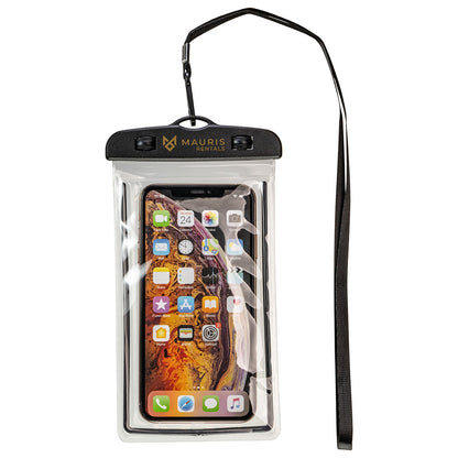 Black Best Buddy Tools® Coral IPX8 Waterproof TPU Phone Pouch