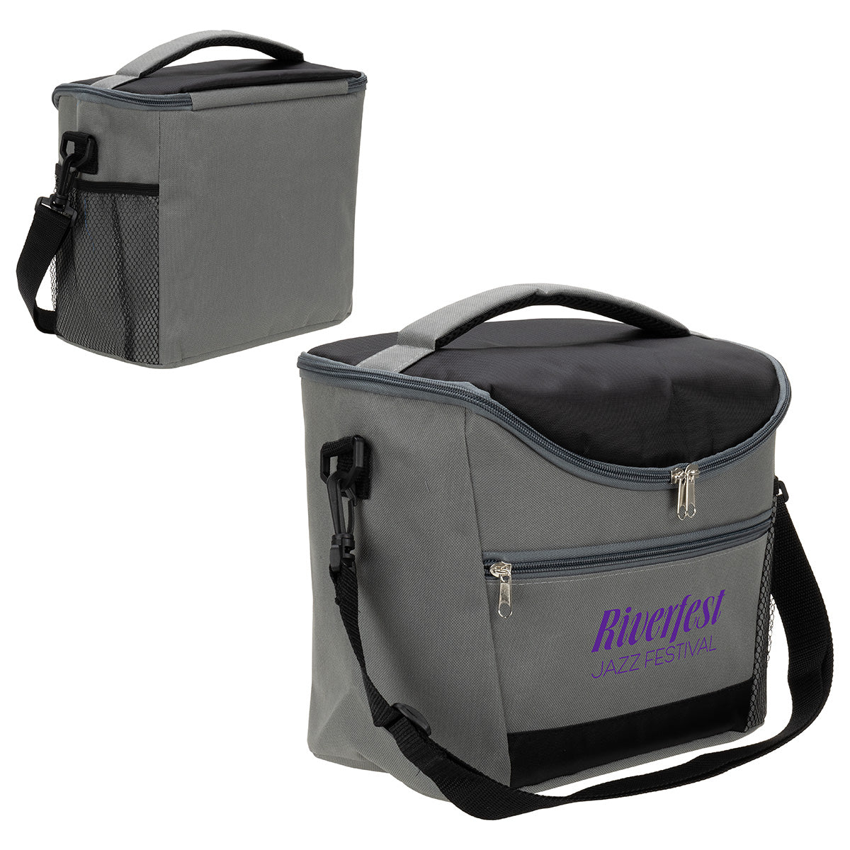 Blue Festival Cooler Bag