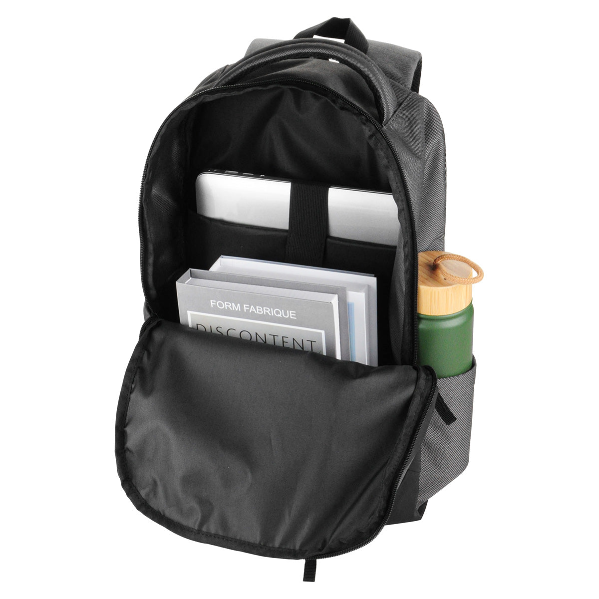 Gray Metro Tech Backpack