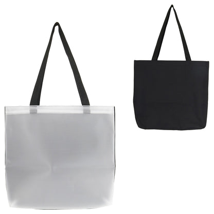 Black Pearl Soft-Touch Tote Bag
