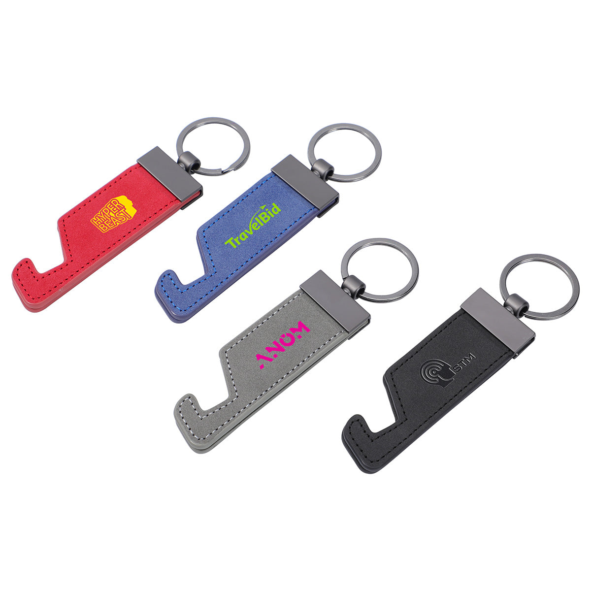 Black Best Buddy Tools® Phone Holder Key Ring