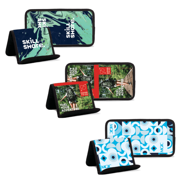 MobiStand Dye-Sublimated Adjustable Phone and Tablet Stand for Home/Office