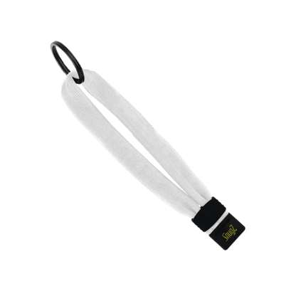 1/2" Cotton Wrist Retainer with Slider & Metal Split-Ring