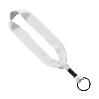 3/4" Polyester Key Chain with Crimp Split Ring