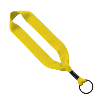 3/4" Polyester Key Chain with Crimp Split Ring