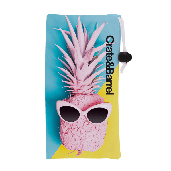 Dye-Sublimated Microfiber Sunglass Pouch