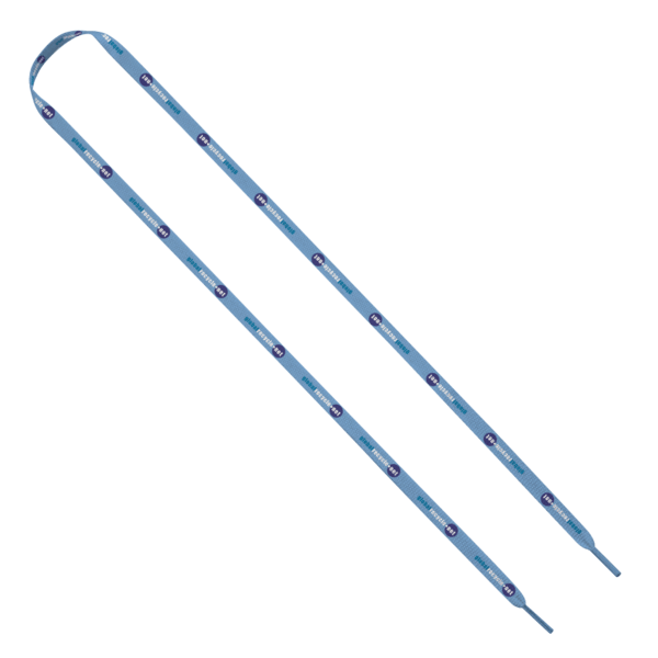 3/8" Recycled Waffle Weave Dye-Sublimated Shoelaces