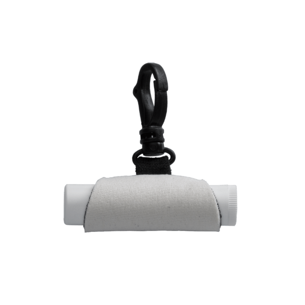 Neoprene Lip Balm Sleeve with Swivel Snap Hook (Lip Balm sold separately)