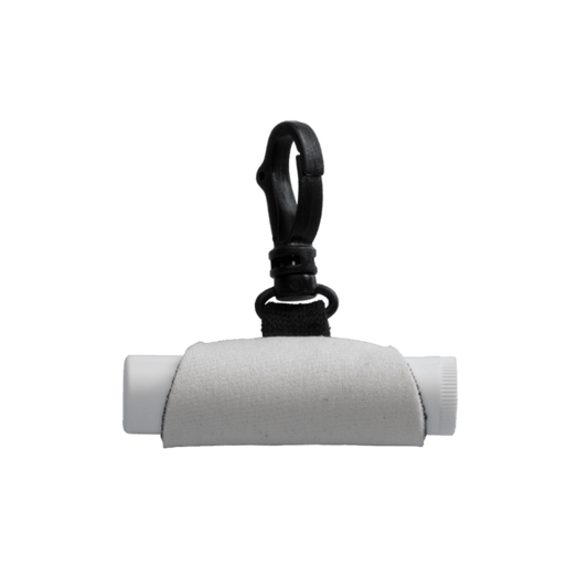 Neoprene Lip Balm Sleeve with Swivel Snap Hook (Lip Balm sold separately)