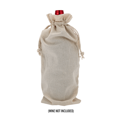 Linen Wine Gift Bag
