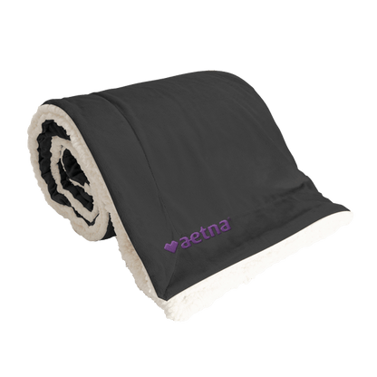 Oversized Mink Sherpa Blanket