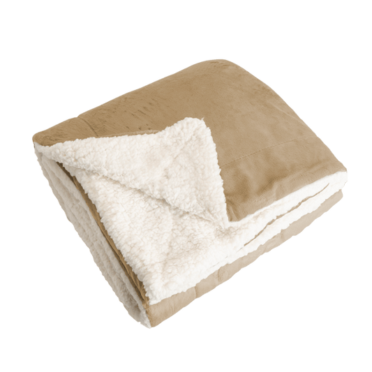 Oversized Mink Sherpa Blanket
