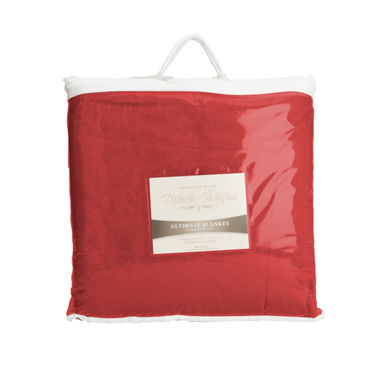 Oversized Mink Sherpa Blanket