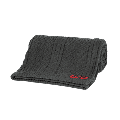 Cable Sherpa Blanket