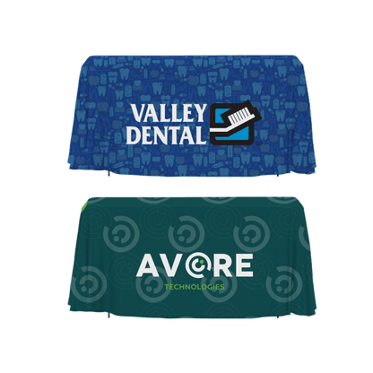 White Drape Openback 4ft Table Cloth