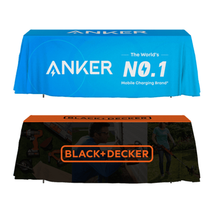 White Drape Openback 6ft Table Cloth