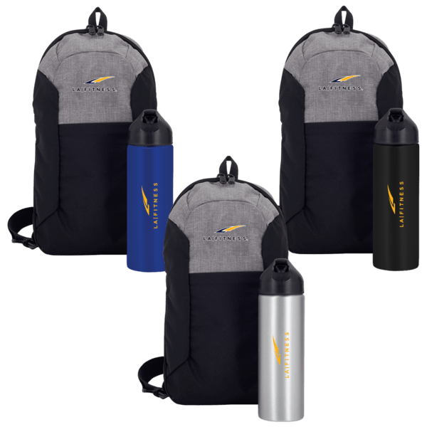 Pac-It Ready Sling Bag & Water Bottle Gift Set