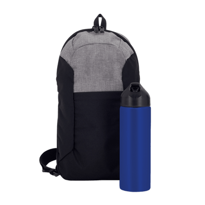 Pac-It Ready Sling Bag & Water Bottle Gift Set