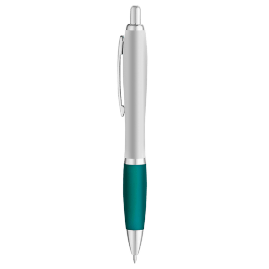 Curvaceous Silver Matte Gel Pen