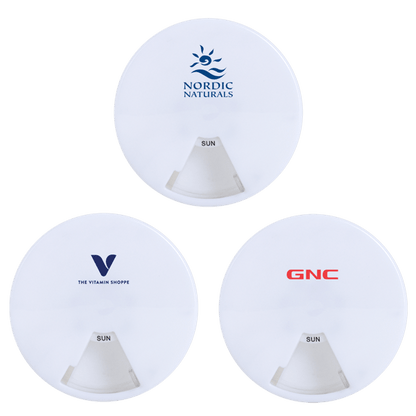 White Everyday Pill Organizer