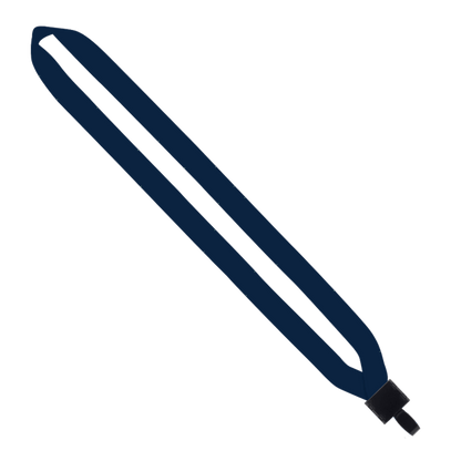 3/4" Polyester Lanyard with Non-Swivel Plastic Hook
