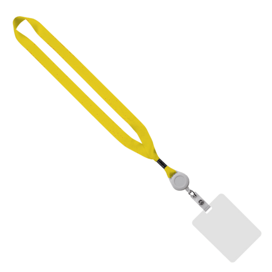 3/4" Retractable Lanyard with 3" x 4" ID Badge