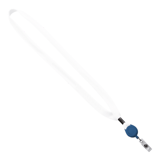 5/8" Dye-Sublimated Lanyard w/ Retractable Badge Reel