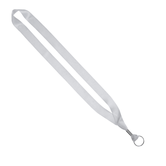 USA Made 0.75" Dye-Sublimated Lanyard with Zinc Crimp & Zinc Split-Ring
