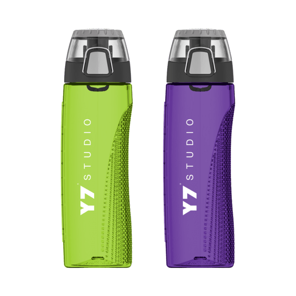 Custom 24 oz. Thermos® Hydration Bottle Made with Tritan™ and Rotating Intake Meter