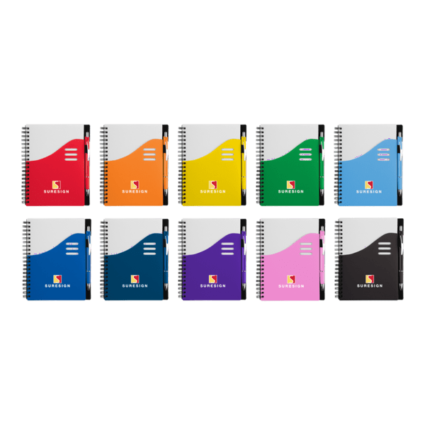 Color Wave Notebook Set