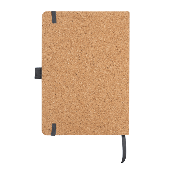 Hickory Cork & Recycled PU Notebook