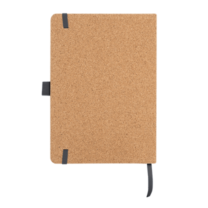 Hickory Cork & Recycled PU Notebook