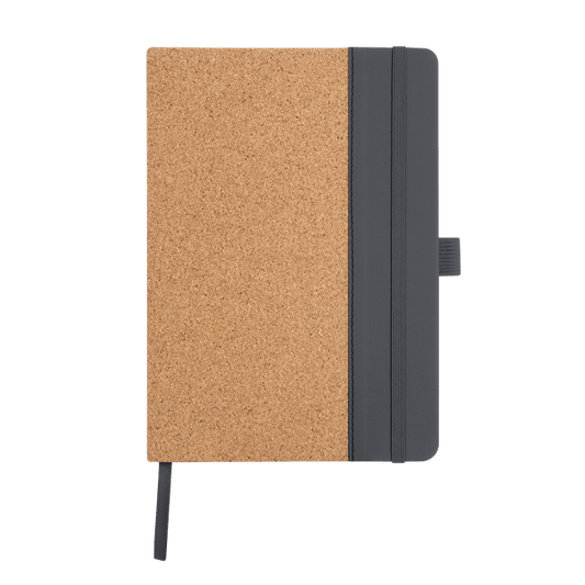 Hickory Cork & Recycled PU Notebook